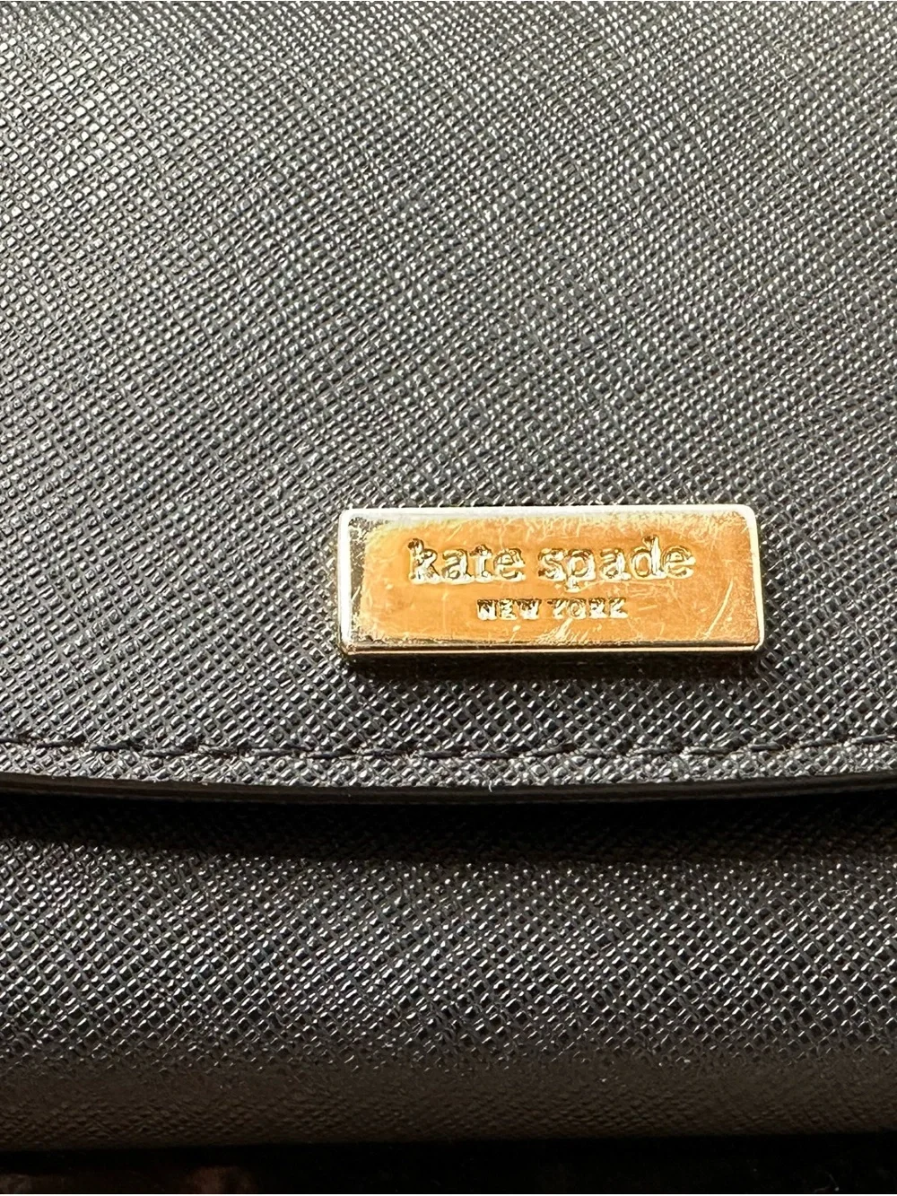 kate spade compact black